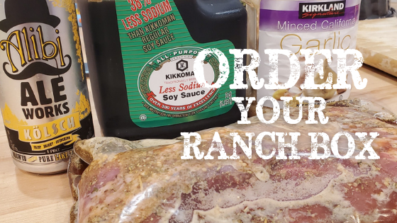 How to order your ranch box with marinade recipe