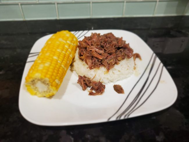 Beef Shank over Rice Beef Shank Recipe with corn