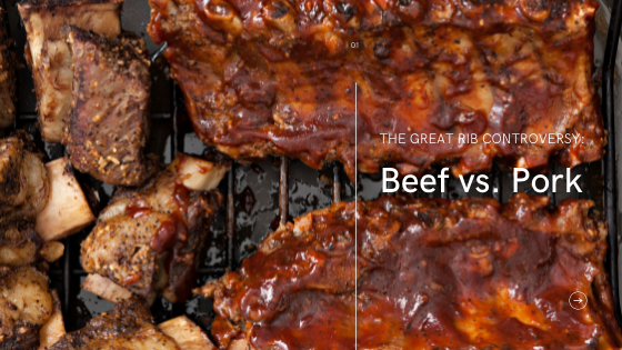 The Great Rib Controversy: Beef vs. Pork - Carson Valley Meats