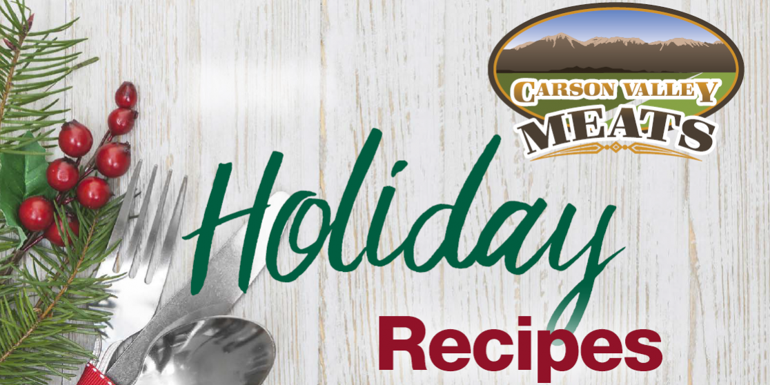 Holiday Recipes featured image Carson Valley Meats Holiday Recipe book cover