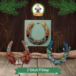 2 Wheels N Wings - bring beautifully crafted horseshoes. Perfect for a western themed gift.