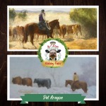 Pat Stoddard Aragon Fine arts paintings. See the west and ranch life like you've never seen it before! Pat's paintings bring the western genre to life!