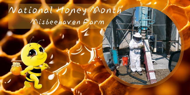 Misbeehave Farm Featured Image National Honey Month