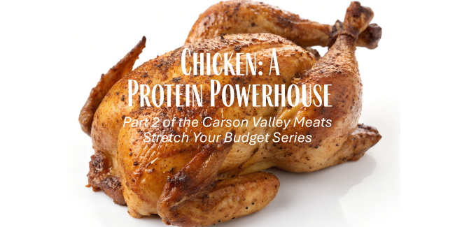 Photo of a Whole Roasted Chicken: A Protein Powerhouse